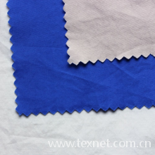 常州喜莱维纺织科技有限公司-全棉弹力府绸纸感水洗 时装面料